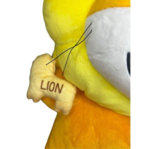 SK Japan Tabekko Animal Cracker Lion Plush NEW - Picture 2 of 4